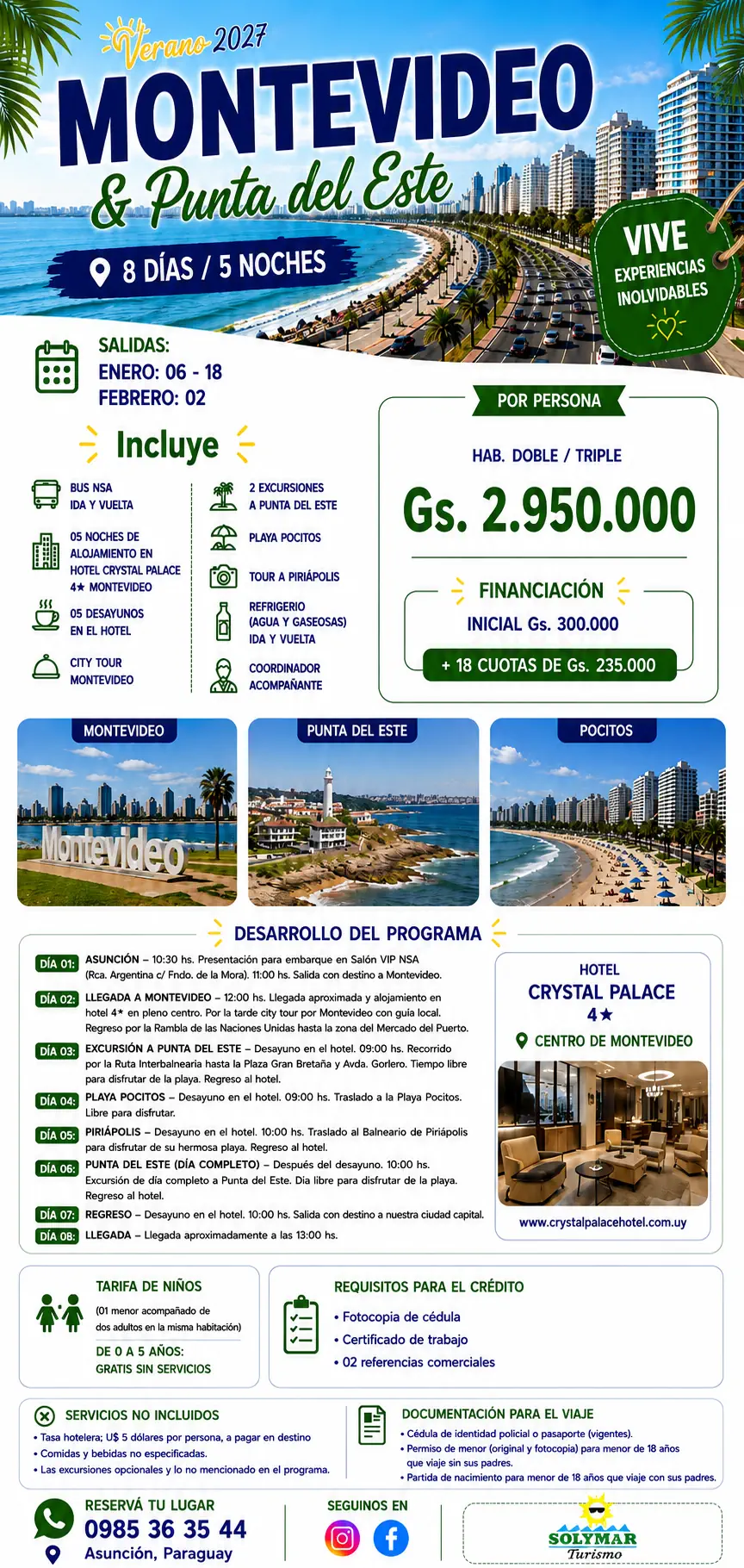montevideo punta del este 2027